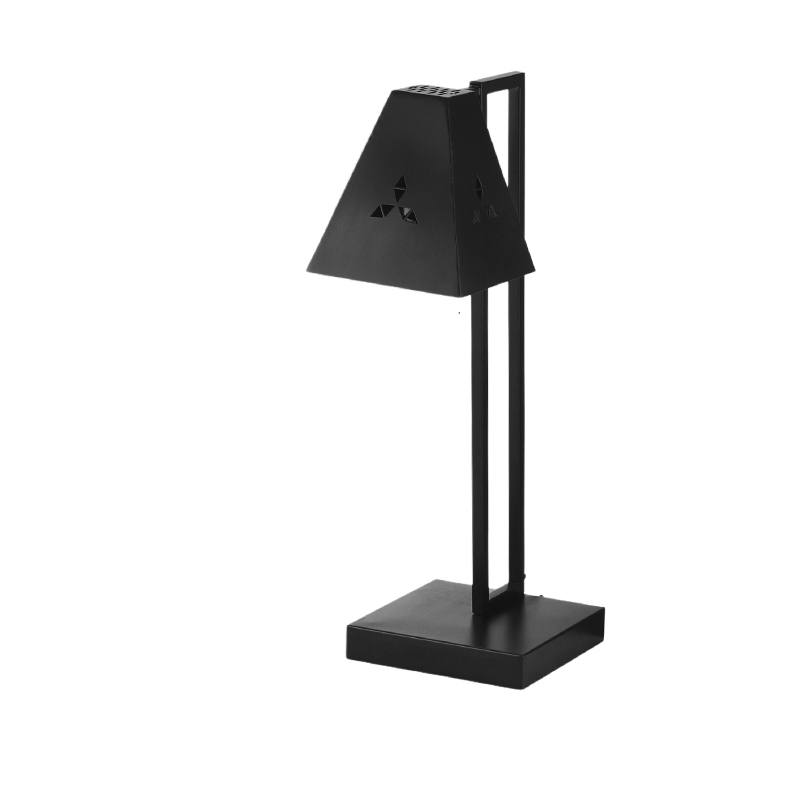 Single-head Black Food Warmer Lamp