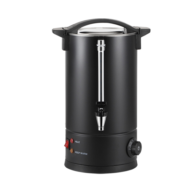 BLack  Double-walledWater Boiler With water gauge Temperature controller
