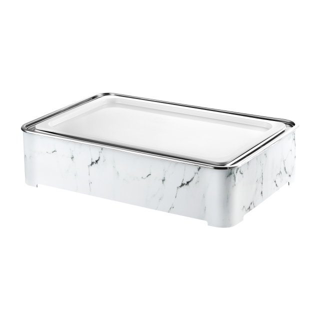Marble dessert display stand