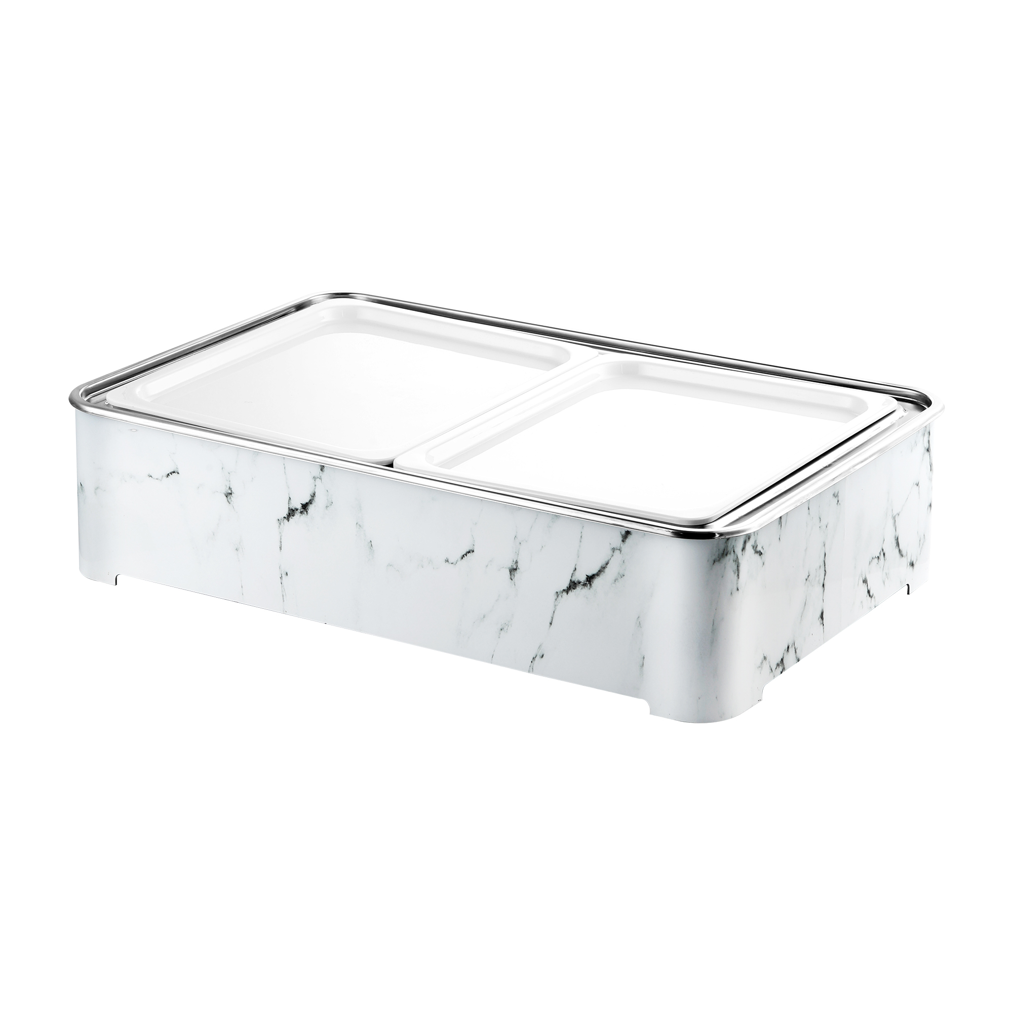 Marble dessert display stand