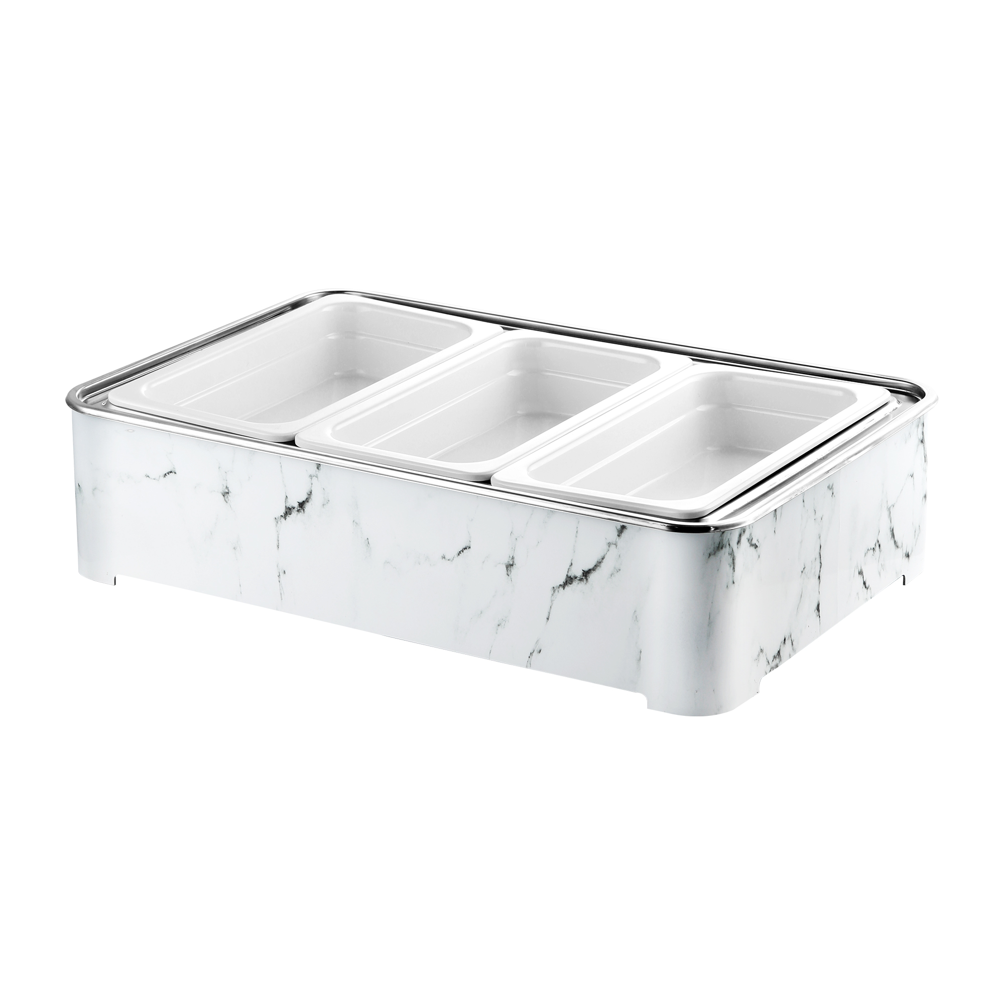 Marble dessert display stand