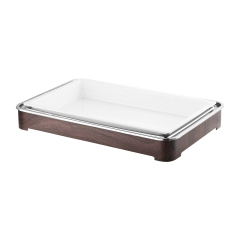 Imitation wooden grain display stand