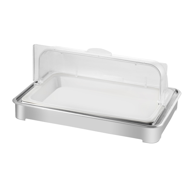 PC Low-Foot deep Tray with Full Cover for Dim Sum