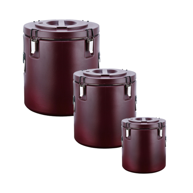 Plastic Foamed Round InsulatedBucket 3pcs set | Color Options