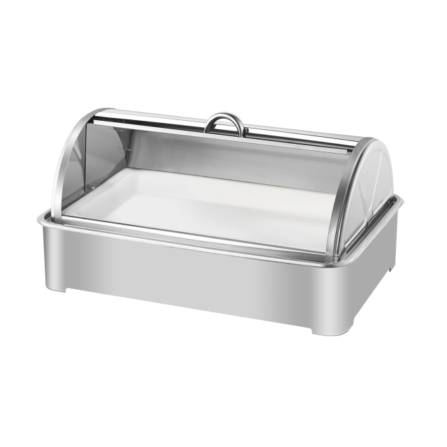 All-steel hight-foot deep tray with full cover for dim sum