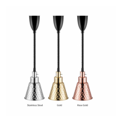 195mm  Hammered Food Warmer Pendant Light