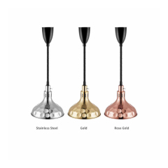 295mm   Hammered Food Warmer Pendant Light