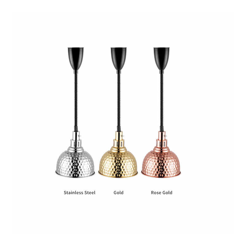 250mm  Hammered Food Warmer Pendant Light