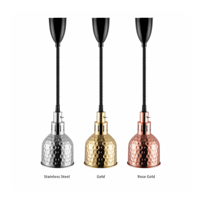 185mm   Hammered Food Warmer Pendant Light