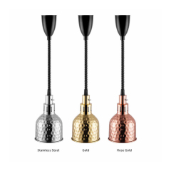 185mm   Hammered Food Warmer Pendant Light
