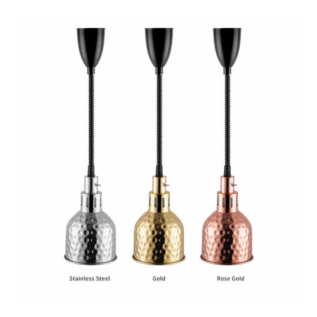 185mm   Hammered Food Warmer Pendant Light