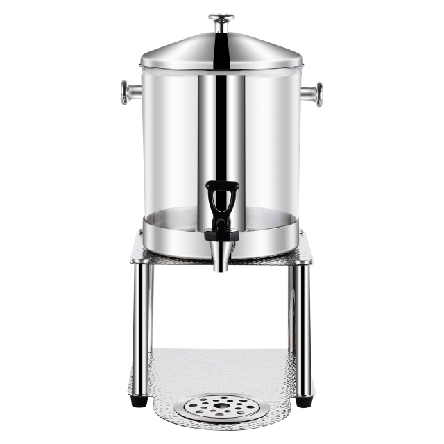 Hammered Stainless Steel Juice Dispenser with Spigot, Commercial Buffet Beverage Server| Factory Wholesale & OEM Available | Color Options