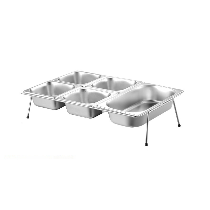 GN 1/6*4 + 1/3*1 PAN with bracket