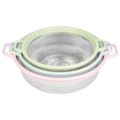Stainless Steel Kitchen Metal Filter with Handle
