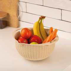 4 in 1 Strainer with mixing bowl and grater 4 L