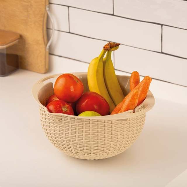 4 in 1 Strainer with mixing bowl and grater 4 L