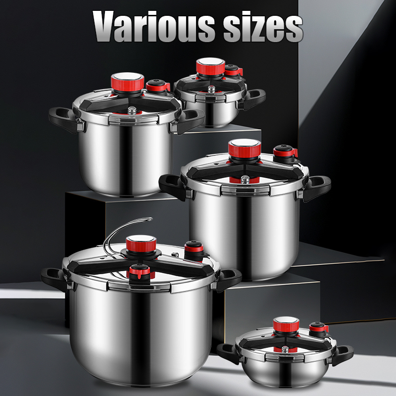 Explosion-proof stainless steel pressure cooker
