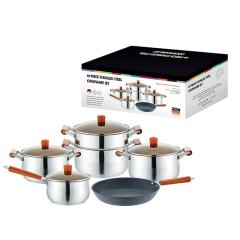 Beech style cookware 5pcs set