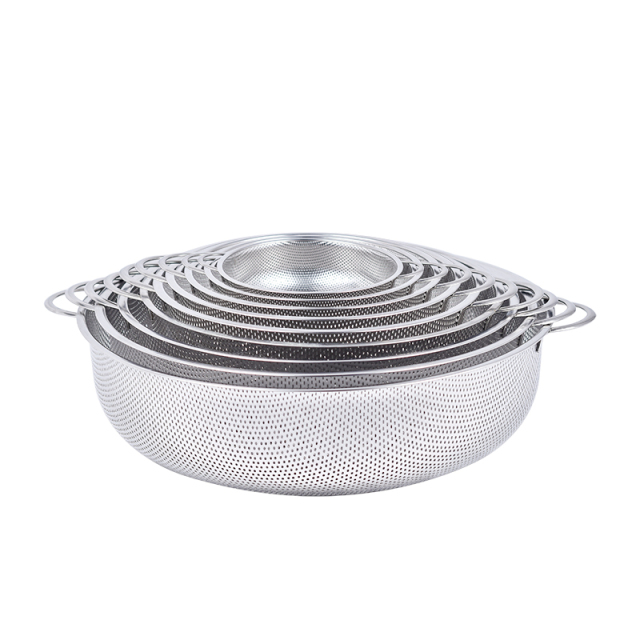 Stainless Steel Kitchen Metal Filter with Handle