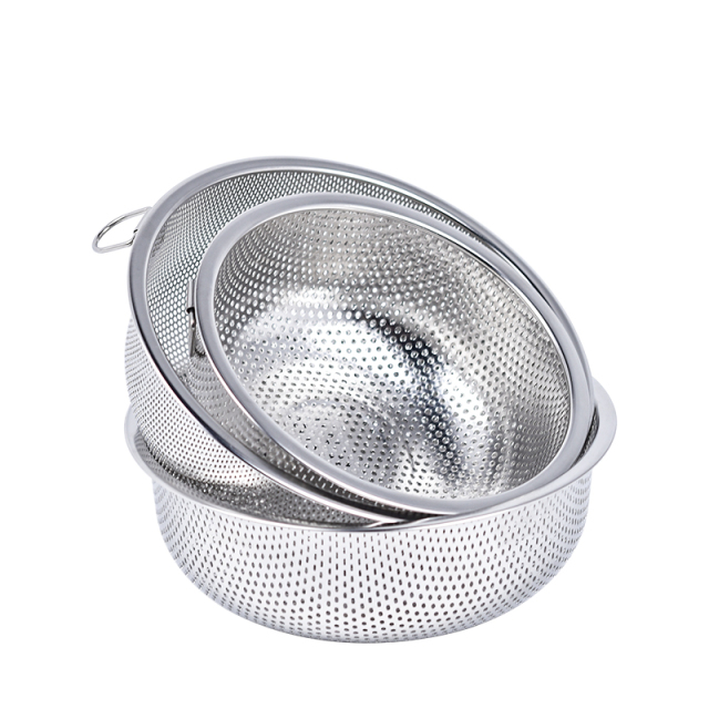 Stainless Steel Kitchen Metal Filter with Handle