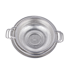 Stainless Steel Kitchen Metal Filter with Handle