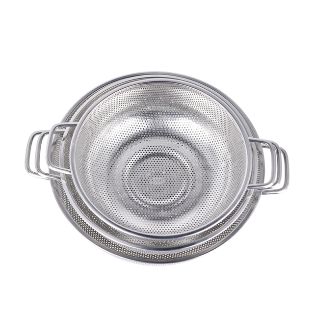 Stainless Steel Kitchen Metal Filter with Handle