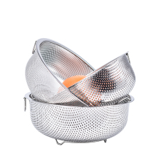 Stainless Steel Kitchen Metal Filter with Handle