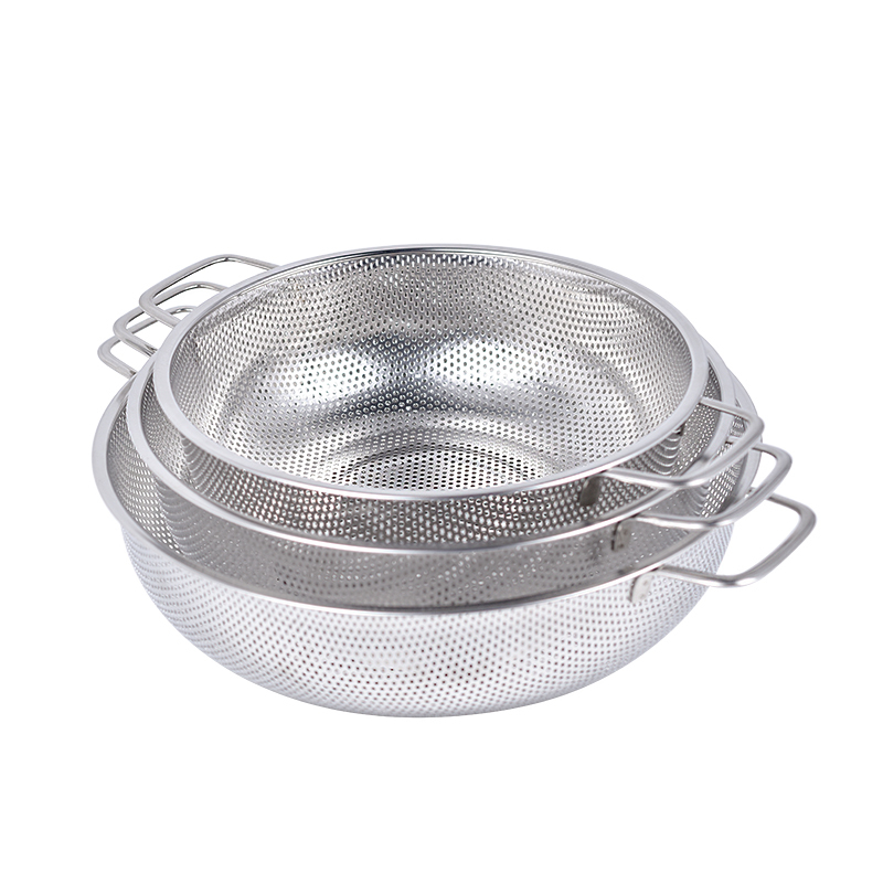 Stainless Steel Kitchen Metal Filter with Handle