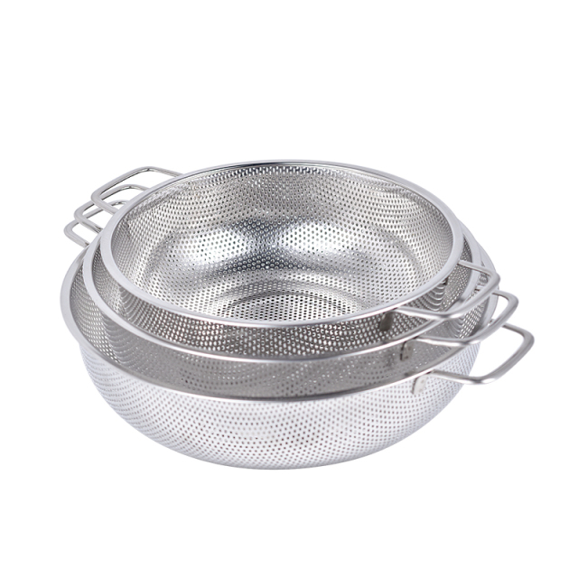 Stainless Steel Kitchen Metal Filter with Handle
