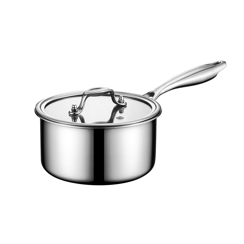 Grass  lid Single-Handle Milk Pot
