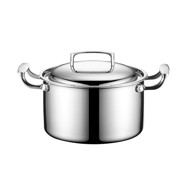 Straight Soup Pot with Boat Ears
