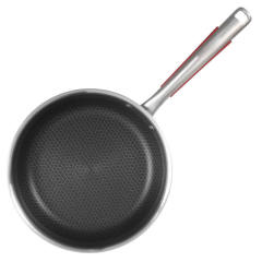 304 Triple-Layer Steel Double-Sided Screen Frying Pan
