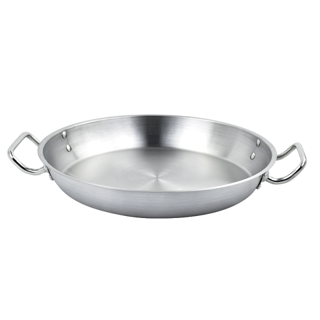 Professional Aluminum Long-Handle Wok