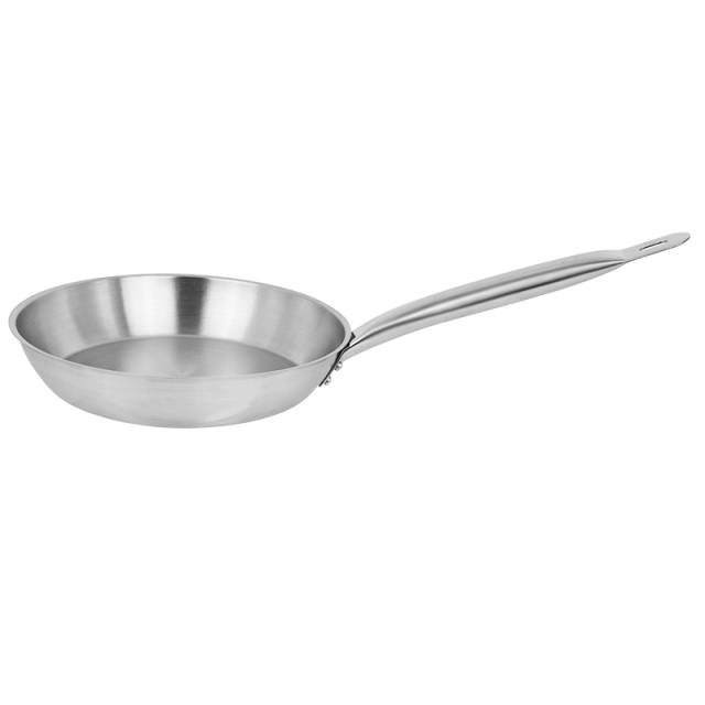 Professional Aluminum Long-Handle Wok