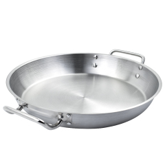 Professional Aluminum Long-Handle Wok