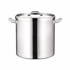 Tall Height Stock  Pot 0.4mm #201 S/S