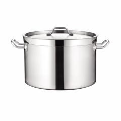 Low-profile Stock Pot 0.5mm #201 S/S