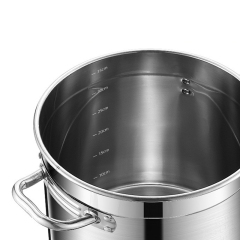 Tall Height Stock  Pot 0.4mm #201 S/S