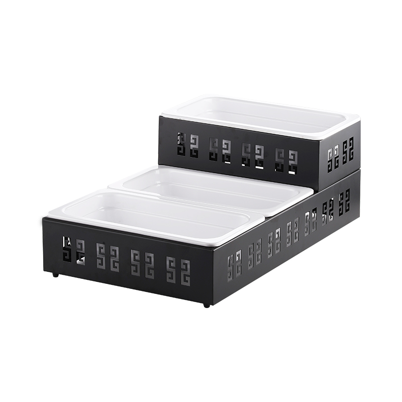 Rectangle Black Rack 1/ 1 +1/3*1