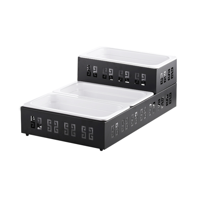 Rectangle Black Rack 1/ 1 +1/3*1