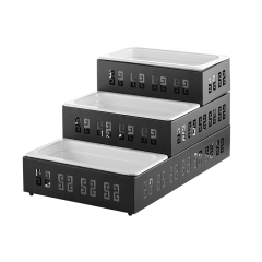 Rectangle Black Rack 1/ 1 +2/3*2+13*1