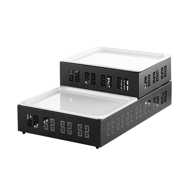 Rectangle Black Rack 1/ 1 *1 + 1/2*1
