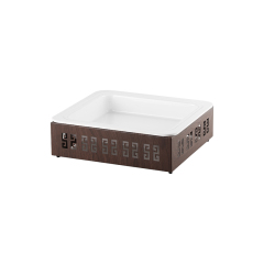 Square Wood brain  Rack 2/3*1