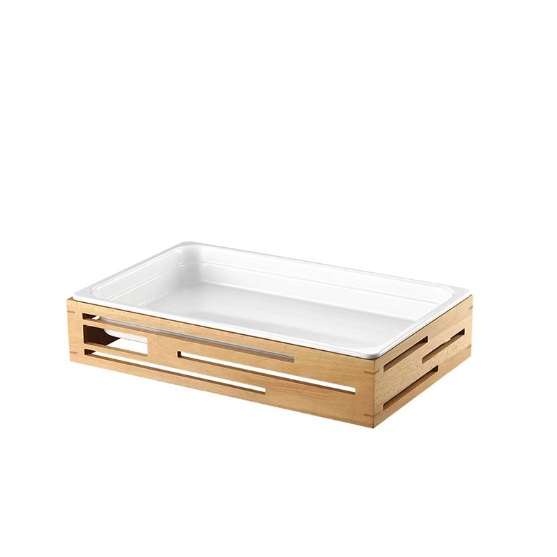 Small Wooden Dessert Stand 1/1
