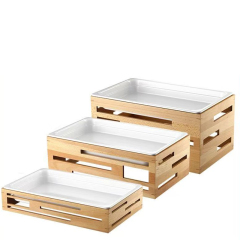 Wooden Dessert Stand 1/1 Set