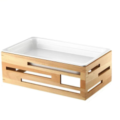 Middle Wooden Dessert Stand 1/1