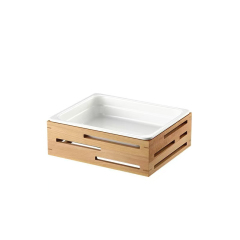 Small Wooden Dessert Stand 1/2