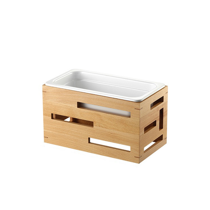 Middle Wooden Dessert Stand 1/3