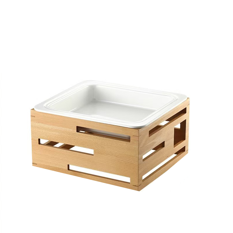 Middle Wooden Dessert Stand 2/3