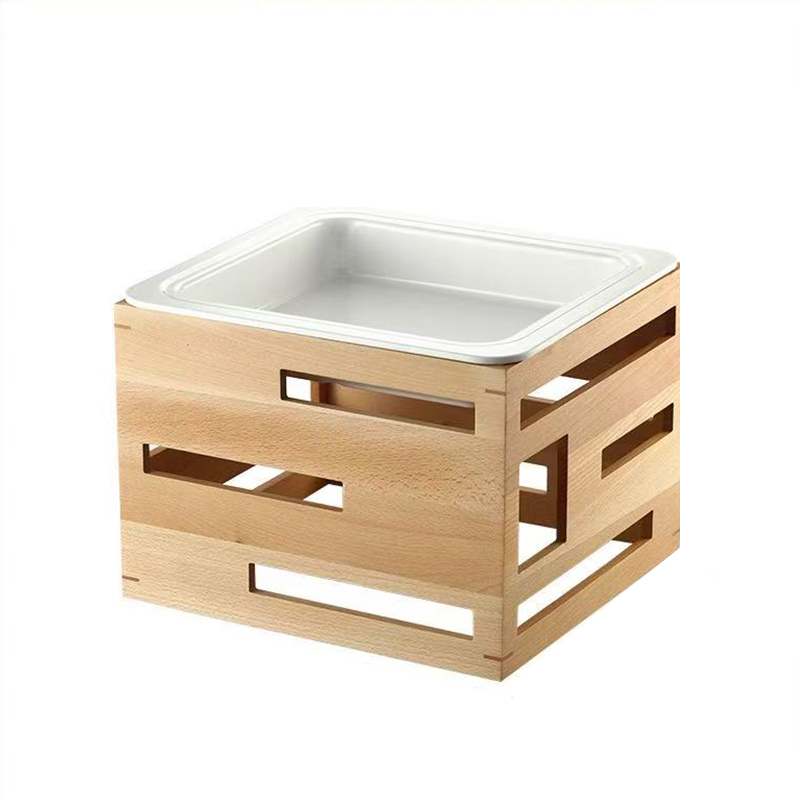 Large Wooden Dessert Stand 2/3
